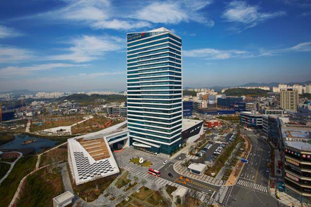 강원 원주시 원주혁신도시 국민건강보험공단 본부 전경. 공단 제공