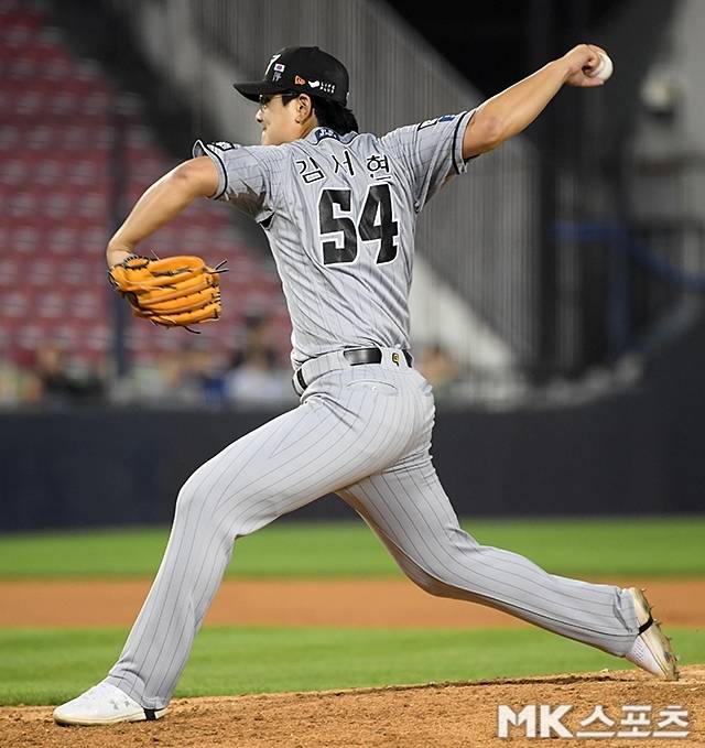 한화 김서현. 사진=천정환 기자
