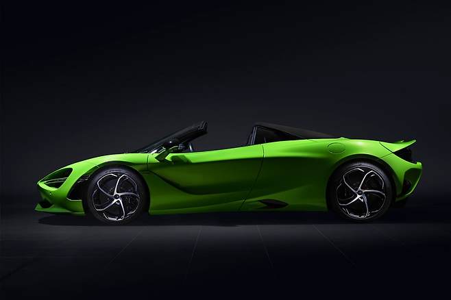 맥라렌 750S 측면