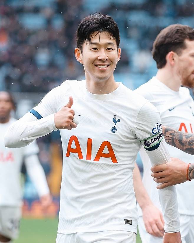 손흥민, 사진=토트넘 홋스퍼 공식 SNS