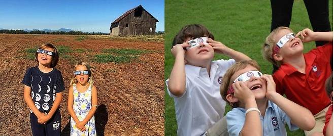 아메리칸 페이퍼 옵틱스가 소개하는 일식 보호 안경 [사진제공=eclipseglasses]