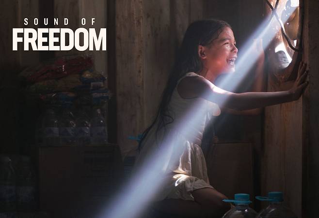 영화 '자유의 소리' 포스터./Angel Studios 트위터