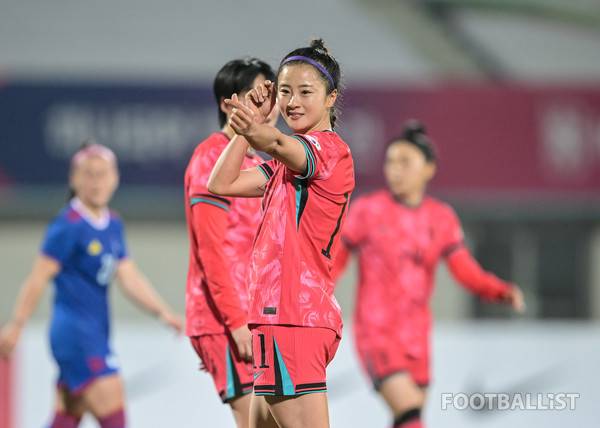 최유리(여자 축구대표팀). 서형권 기자
