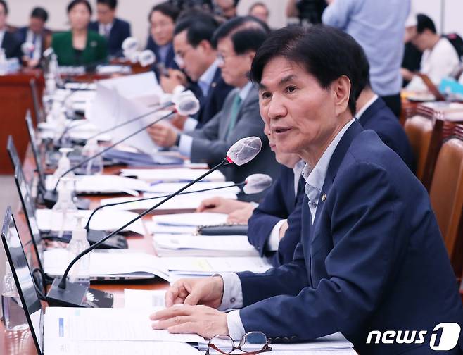 이용선 더불어민주당 의원. 2023.7.13/뉴스1 ⓒ News1 국회사진취재단
