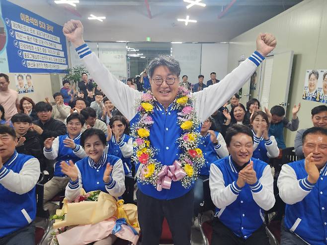 더불어민주당 익산갑 이춘석 당선인. 이춘석 후보측 제공