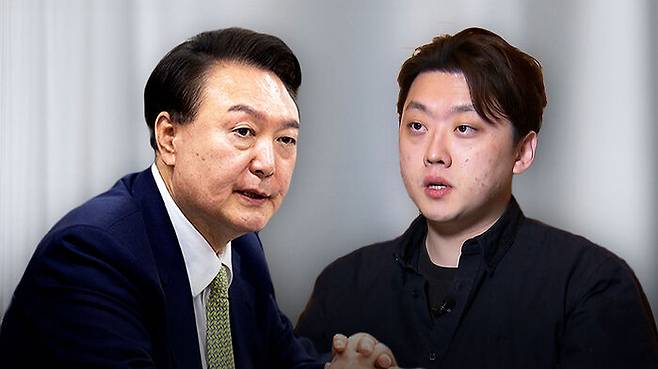 윤석열 대통령과 박단 대전협 비대위원장