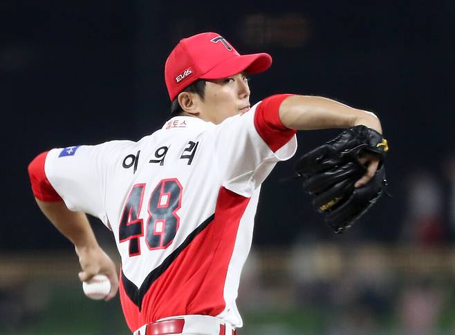 ▲ KIA 왼손 선발투수 이의리는 10일 LG전에서 시즌 2승에 도전한다. ⓒ연합뉴스