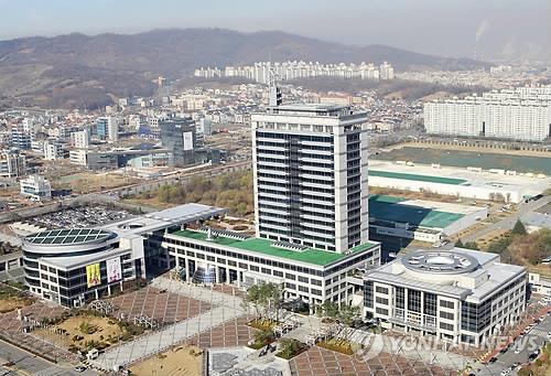 전주을 선거구의 전북도청 일대 [연합뉴스 자료사진]