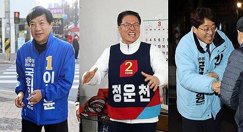 제22대 총선의 전주을 후보자들 [연합뉴스 자료사진]