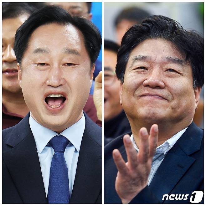 더불어민주당 김준혁 당선인(왼)와 양문석 당선인.