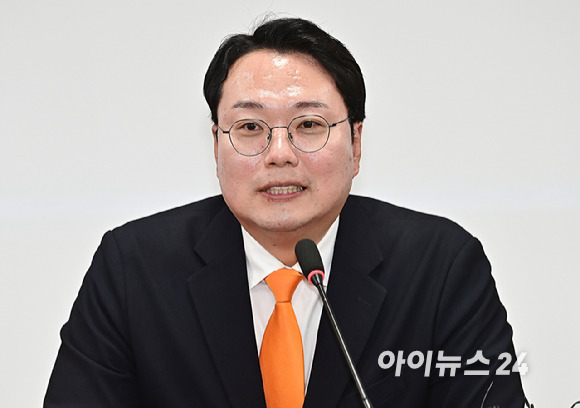 천하람 총괄선대위원장이 지난 11일 오후 서울 여의도 국회에서 열린 중앙선거대책위원회 해단식에서 발언하고 있다. [사진=곽영래 기자]