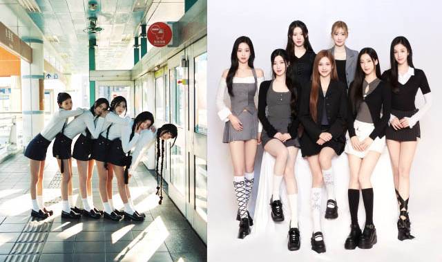 아일릿(왼쪽)과 베이비몬스터는 5세대 걸그룹 중 선두주자로 꼽힌다. 아일릿은 미니 1집 ‘슈퍼 리얼 미’를 일주일간 총 38만56장 판매해 K팝 걸그룹의 데뷔앨범 초동 최다 판매량(뉴진스·31만1000여장)를 경신했다. 이 기록은 베이비몬스터의 미니 1집 ‘베이비몬스터’(40만1287장)에 의해 또다시 깨졌다. 빌리프랩, YG엔터테인먼트 제공