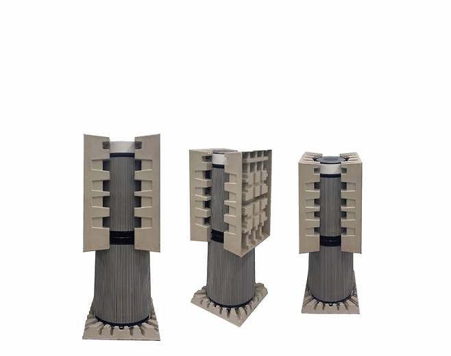 LG전자 공기청정기 포장에 사용된 종이 완충재. [LG전자 제공]