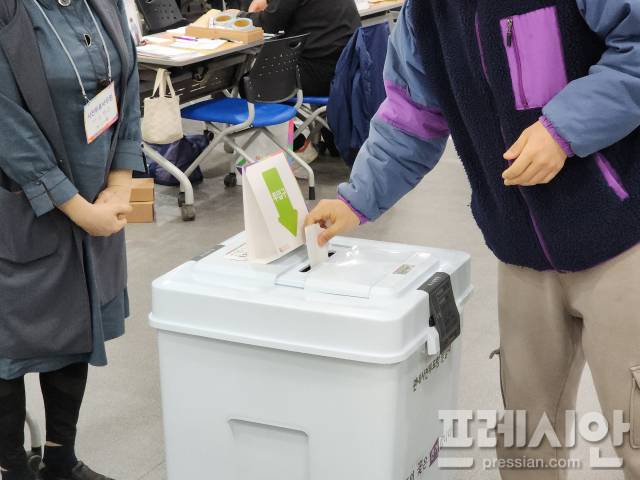 ▲ 22대 국회의원 선거. ⓒ프레시안(박호경)