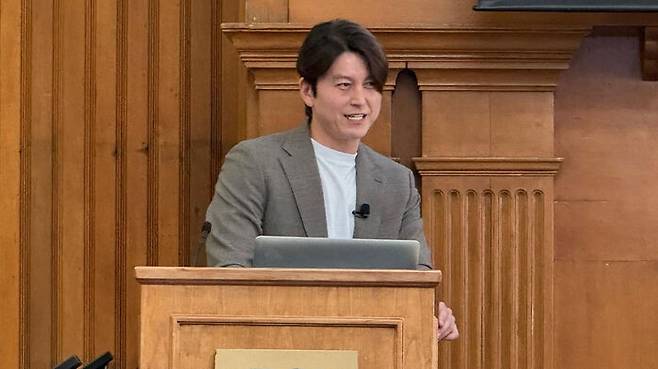 미국 스탠퍼드 강단에 선 '셰프' 류수영