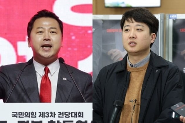 장예찬 전 국민의힘 청년최고위원, 이준석 개혁신당 대표. / 사진=연합뉴스