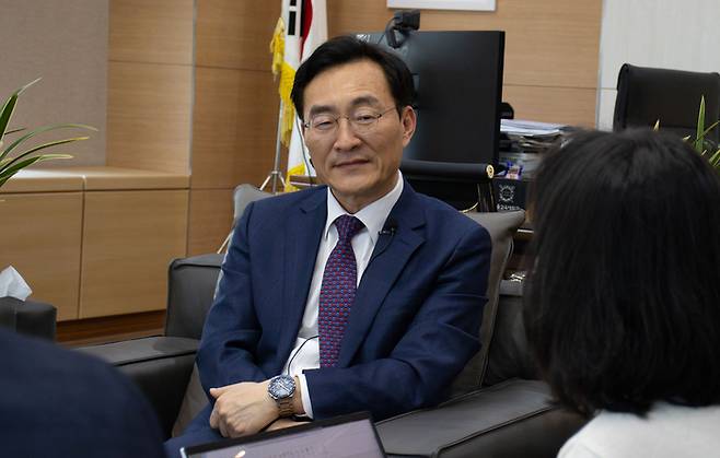 장신호 서울교대 총장은 미래 시대 인재가 갖춰야 할 핵심 역량으로 '디지털리터러시'를 꼽았다.