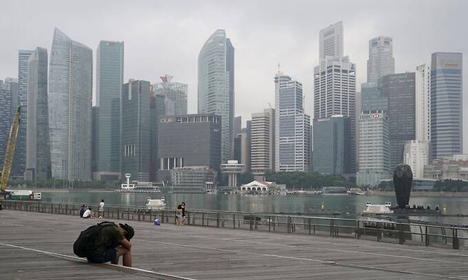 싱가포르 도심 모습. AP연합뉴스