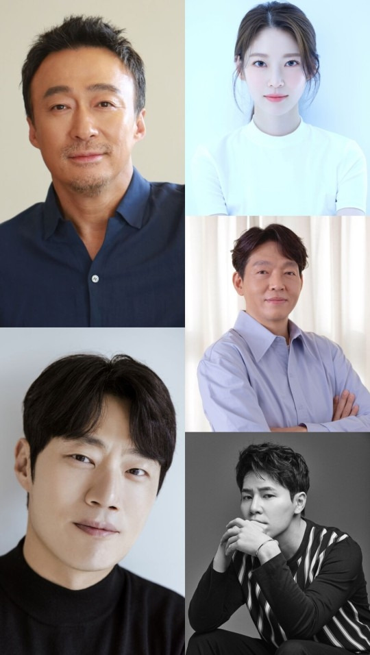 이성민-공승연-박지환-이규형-이희준(왼쪽위부터 시계방향). 사진 | 각 소속사