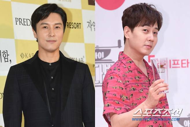 신화 김동완(왼쪽), 앤디. 스포츠조선DB