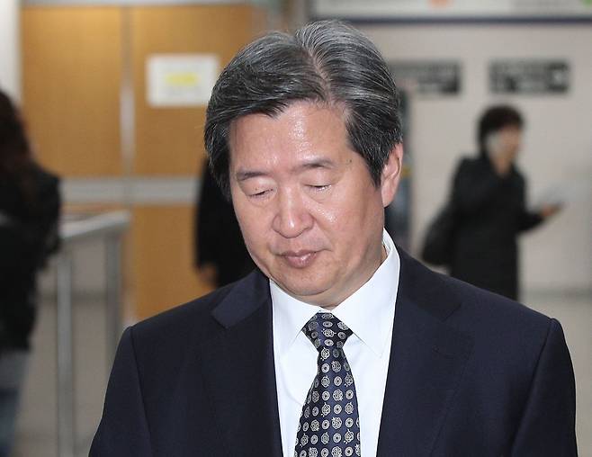 4·16세월호참사 특별조사위원회(세월호특조위) 설립과 활동을 방해한 혐의를 받고 있는 윤학배 전 해양수산부 차관. /뉴스1