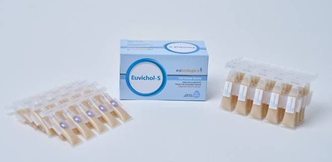 유바이오로직스가 개발한 경구용 콜레라 백신 '유비콜-S'. 유바이오로직스 제공