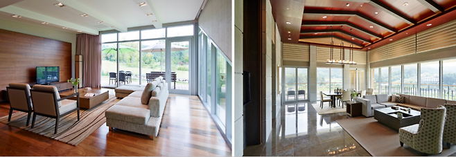 (좌) 빌라동 (우) 로열스위트 / 사진=스위트호텔 남원