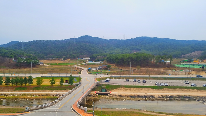 객실에서 지리산을 감상할 수 있다 / 사진=스위트호텔 남원