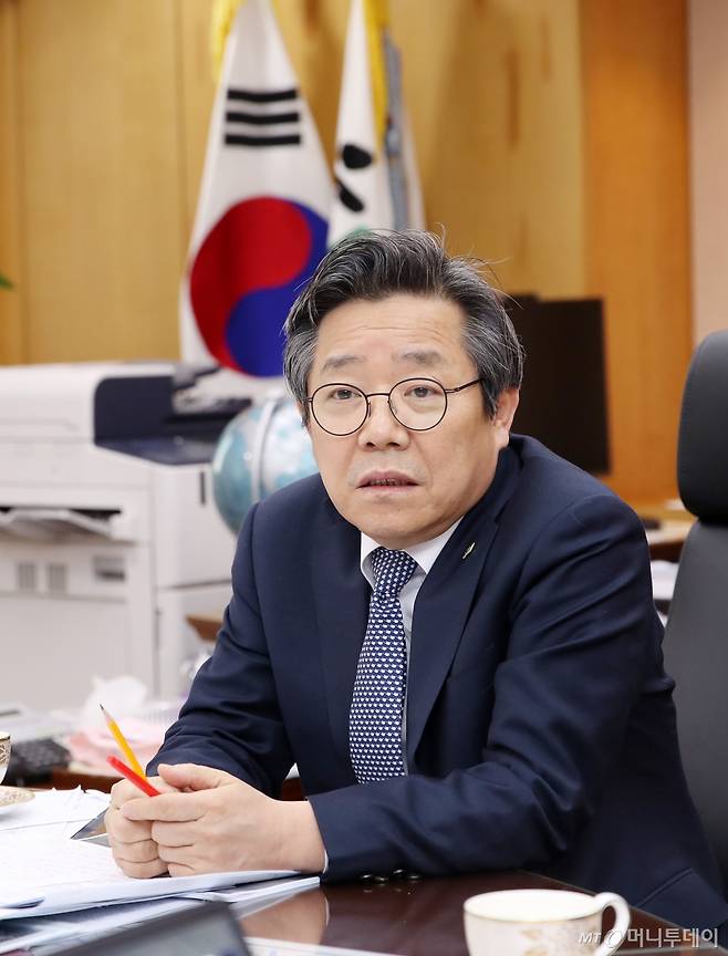 김헌동 SH서울주택도시공사 사장 인터뷰 /사진=김휘선 기자 hwijpg@