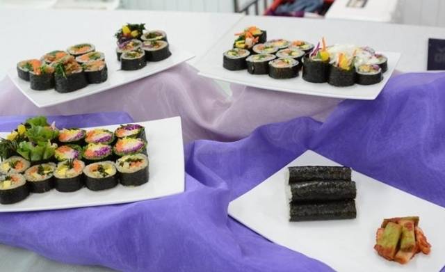 2024 신안세계김밥페스타에서 선보일 신안김밥 6종. 신안군