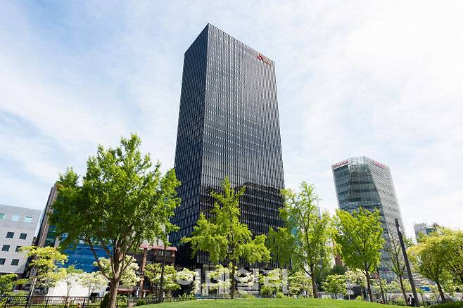 SK네트웍스 삼일빌딩 전경. (사진=SK네트웍스)