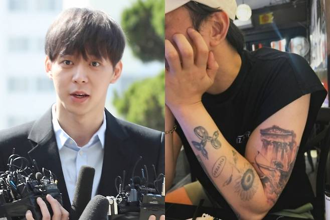 가수 겸 배우 박유천 /사진=머니투데이DB, 박유천 SNS 캡처