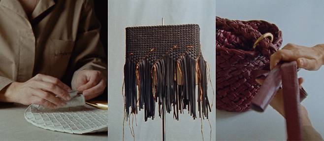 인트레치아토 기법. [보테가 베네타]