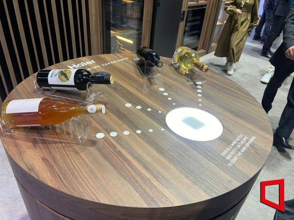 하이얼이 전시한 자체 가전용 인공지능(AI) 칩. [사진=한예주 기자]