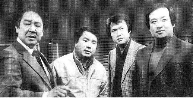 1970~1980년대 인기를 누린 드라마 '수사반장'의 네 주역. 박 반장 역을 맡은 최불암(왼쪽부터)을 중심으로 고 김상순, 남성훈, 조경환이 팀을 꾸려 범죄를 소탕했다. 최불암을 제외한 나머지 배우 3명은 고인이 됐다. MBC 제공