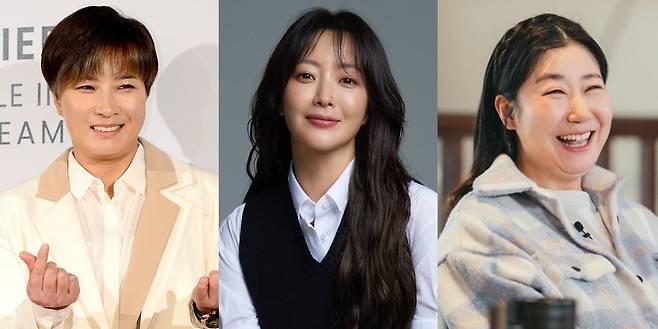 박세리, 김희선, 라미란(왼쪽부터). 사진｜스포츠동아DB, 힌지엔터테인먼트, tvN