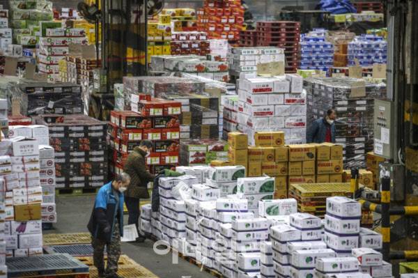 서울 송파구가락농수산물 종합도매시장. (사진=뉴시스)