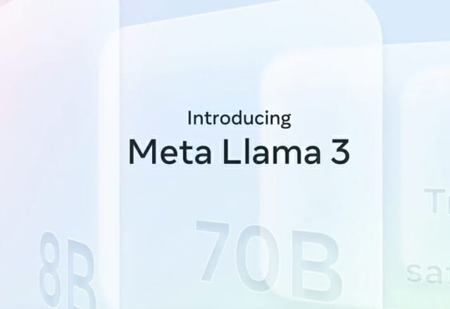 메타는 라마3 데이터셋 중 비영어권 데이터 비율이 약 5%라고 설명했다. (사진=메타 홈페이지 캡처)