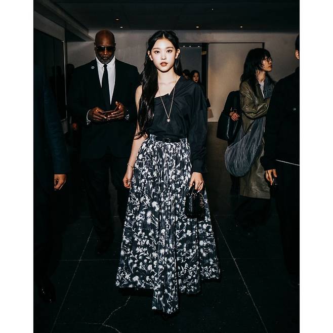 뉴욕에서 당당한 한국 소녀 해린[디올 제공]