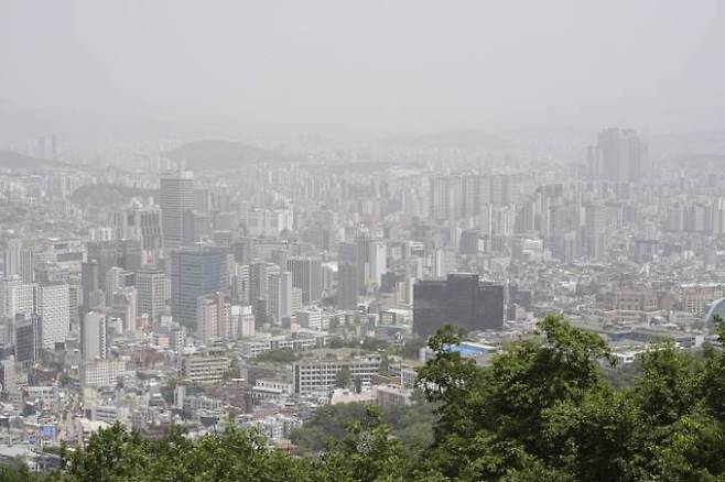 서울 도심. 쿠키뉴스DB