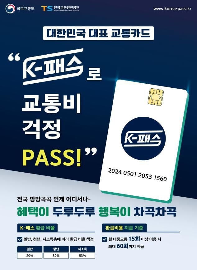 'K-패스 카드' /국토교통부
