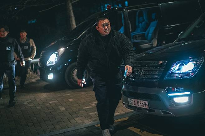 영화 '범죄도시4' 스틸. 사진 제공=에이비오엔터테인먼트