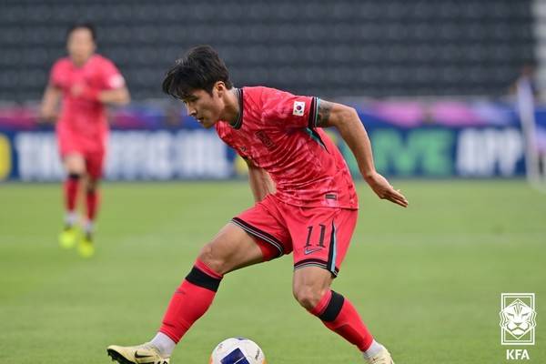 정상빈(올림픽 남자 축구대표팀). 대한축구협회 제공