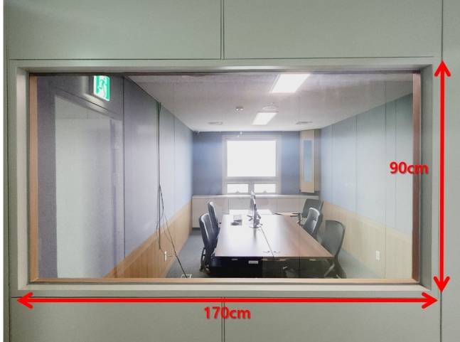 수원지검 1313호 영상녹화실[수원지검 제공]