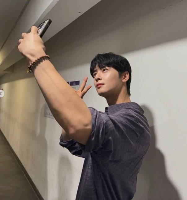 차은우. 사진|SNS