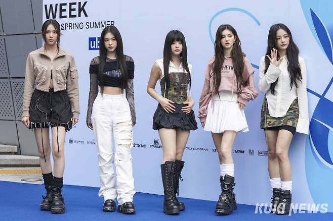 그룹 뉴진스. 사진=임형택 기자