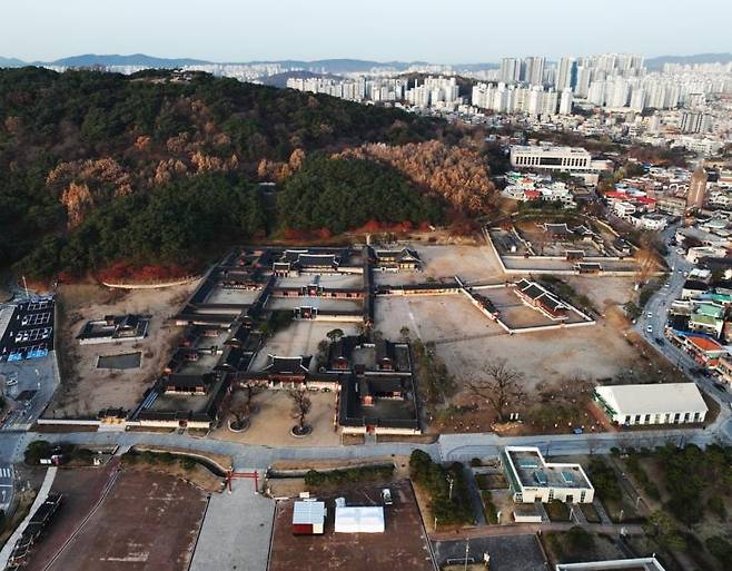 복원사업을 마친 화성행궁 [수원시 제공. 재판매 및 DB 금지]