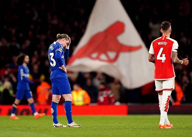 첼시를 5-0으로 물리친 아스날. ⓒ AP=뉴시스