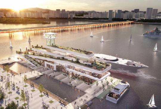 서울항 조감도. <서울시 제공>