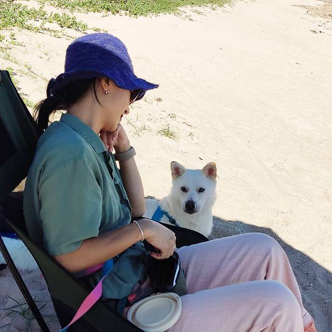 보람보와 제주에서. 보람보 보호자 제공